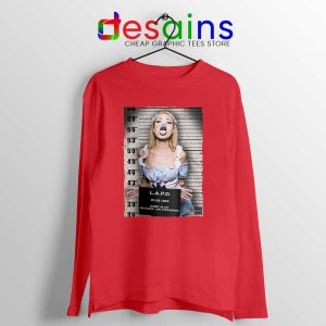 Hot Sexy Alice Red Long Sleeve Tee LSD MDMA DMT xtc trippy