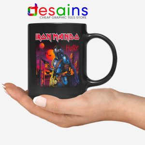 Iron Maiden Mando Mug The Mandalorian Band Coffee Mugs