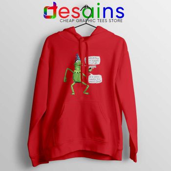 Kermit The Frog Red Hoodie Yer A Wizard Jacket