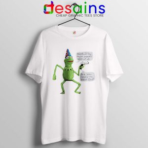 Kermit The Frog Tshirt Yer A Wizard Tee Shirts