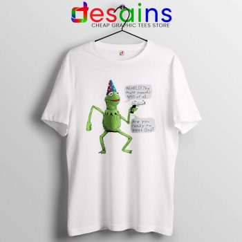 Kermit The Frog Tshirt Yer A Wizard Tee Shirts
