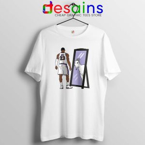 LeBron James Mirror GOAT Tshirt Los Angeles Lakers Tee Shirts