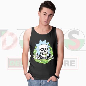 Morty's Nightmare Ripped Tank Top - Mens Black