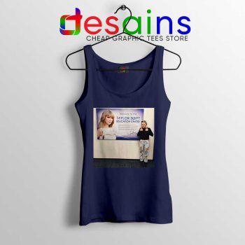 Phoebe and Taylor Swift Navy Tank Top Education Center Tops Friends