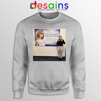 Phoebe and Taylor Swift Sport Grey Sweatshirt Education Center Sweaters