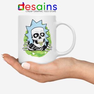 Rick Sanchez Ripper White Mug Rick and Morty Ripped Coffee Mugs