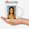 Rihanna The Fenty Face Mug Makeup Line Celebrity Mugs