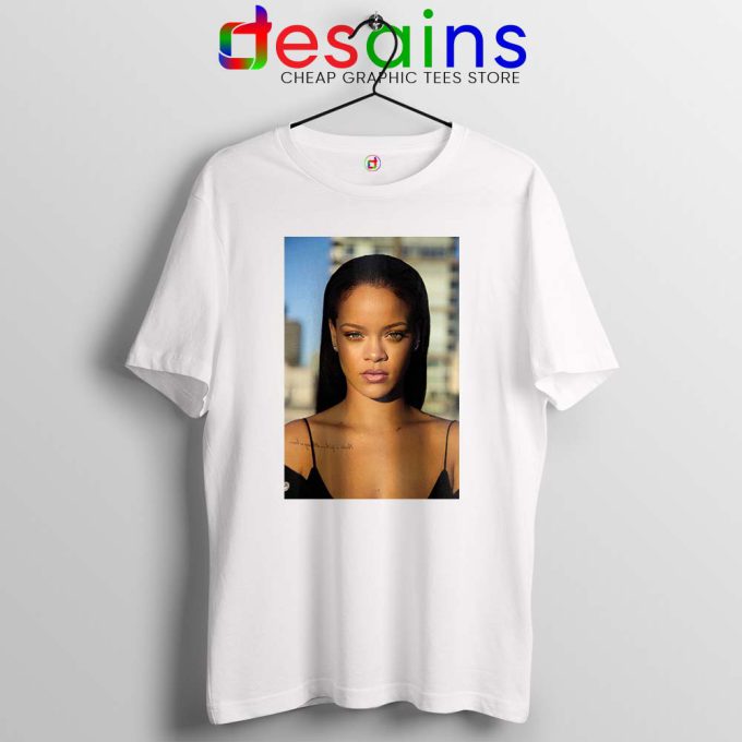 Rihanna The Fenty Face Tshirt Makeup Line Celebrity Tees