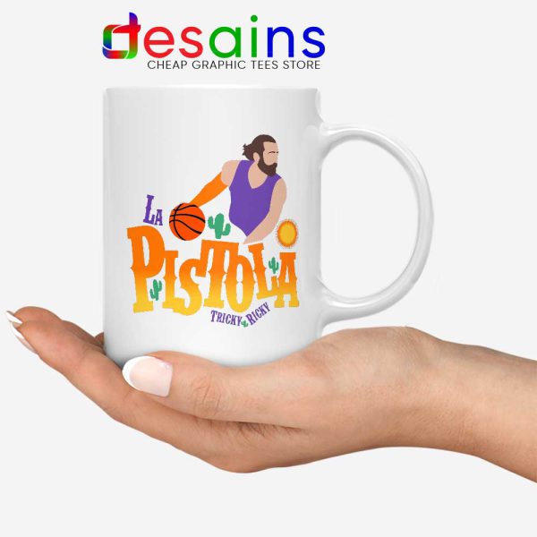 Rubio La Pistola White Mug Ricky Rubio Phoenix Suns Coffee Mugs