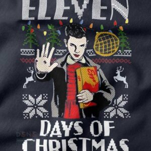 Stranger Things Xmas Eleven Graphic T-Shirt