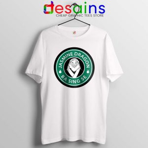 The Jasmine Dragon White Tshirt Uncle Iroh Avatar Starbucks Tees