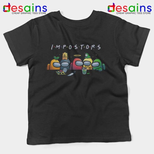 Impostor Friends Among Us Crewmates Kids Tshirt