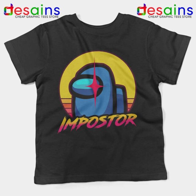 Among Us Impostor Kids Vintage T-Shirt