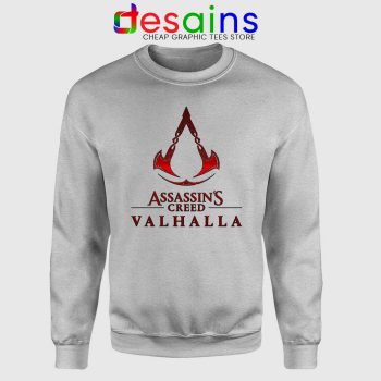 Assassins Creed Valhalla Sport Grey Sweatshirt Adventure Game