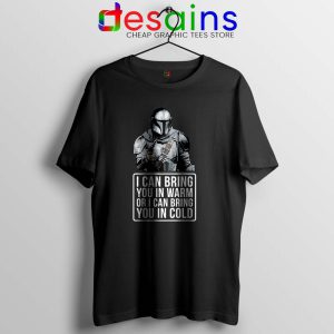 Badass Quotes Mandalorian Black Tshirt Disney Star Wars Tee Shirts