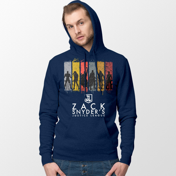 Better Version of Justice League Snyder Cut Navy Hoodie