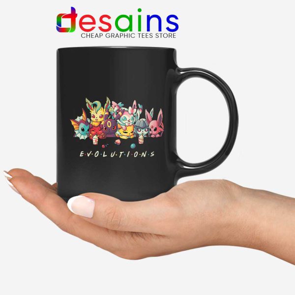 Eevee Evolution Friends Mug Pokémon Go Coffee Mugs