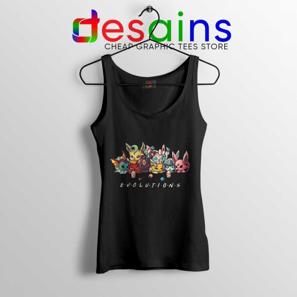 Eevee Evolution Friends Tank Top Pokémon Go Tops Game