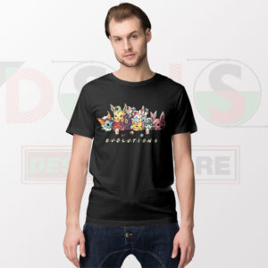 Eevee Evolution Friends Tshirt Pokémon Go Merch