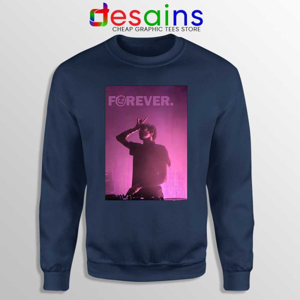 Garrett Falls Lockhart Navy Sweatshirt i_o Forever Tribute 444