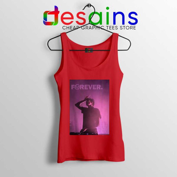 Garrett Falls Lockhart Red Tank Top i_o Forever Tribute 444 Tops