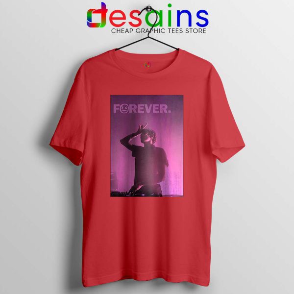 Garrett Falls Lockhart Red Tshirt i_o Forever Tribute 444 Tee Shirts