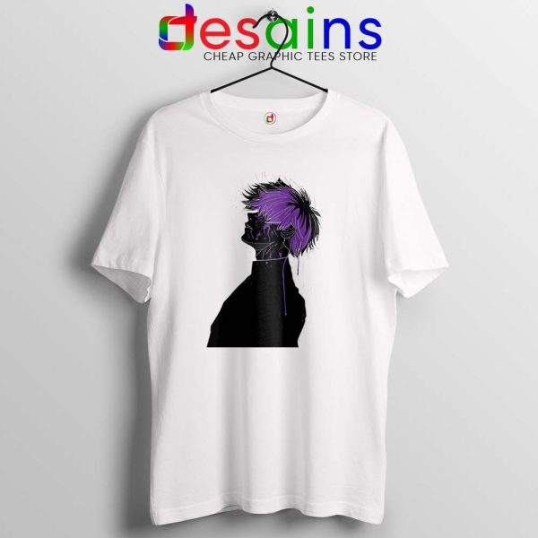 Ghoul Ken Kaneki White Tshirt Tokyo Ghoul Mask Tee Shirts