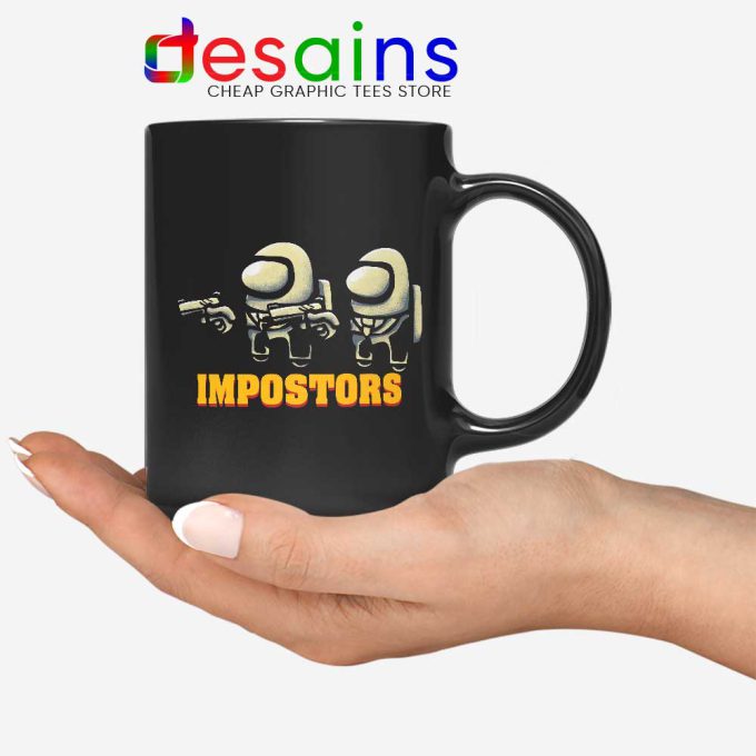 Impostor Fiction Mug Pulp Fiction Among Us Coffee Mugs