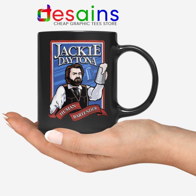 Jackie Daytona Black Mug What We Do in the Shadows Coffee Mugs