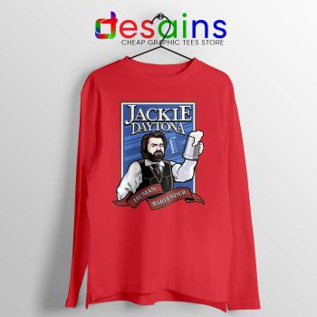 Jackie Daytona Red Long Sleeve Tee What We Do in the Shadows