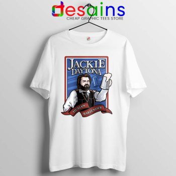 Jackie Daytona White Tshirt What We Do in the Shadows Tee Shirts
