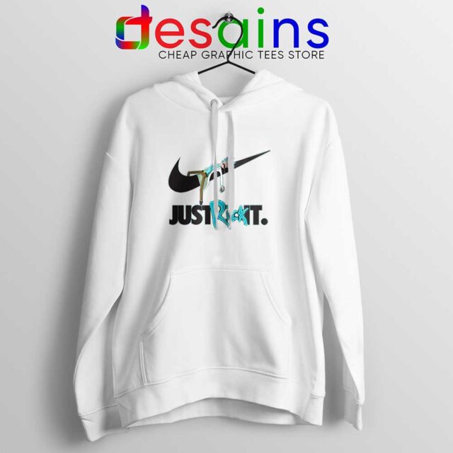 Just Rick It Morty Hoodie - Just Do it Nike Meme Jacket