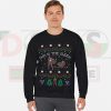 Mando’s Ugly Xmas Ride Sweatshirt - Mens Black