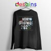 Merry Christmask Long Sleeve Tee Quarantine Ugly Christmas