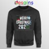 Merry Christmask Sweatshirt Quarantine Ugly Christmas