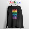 Nike Pride Parade Long Sleeve Tee LGBT Rainbow T-Shirts