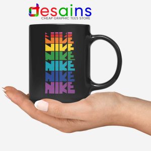 Nike Pride Parade Mug LGBT Rainbow Coffee Mugs
