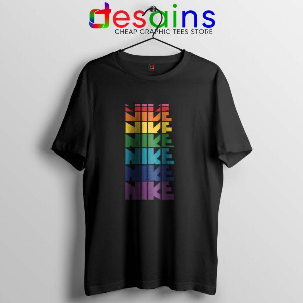 Nike Pride Parade Tshirt LGBT Rainbow Tee Shirts