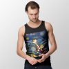 Paint Calvin Hobbes Starry Night Tank Top