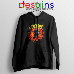 Super Ben Black Hoodie Superhero Benjamin Franklin Jacket