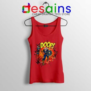 Super Ben Red Tank Top Superhero Benjamin Franklin Tops