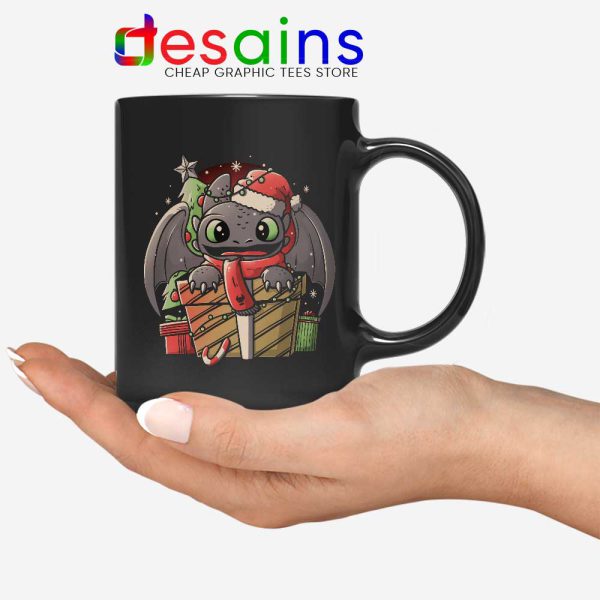 Toothless Dragon Santa Mug Christmas Night Fury Coffee Mugs