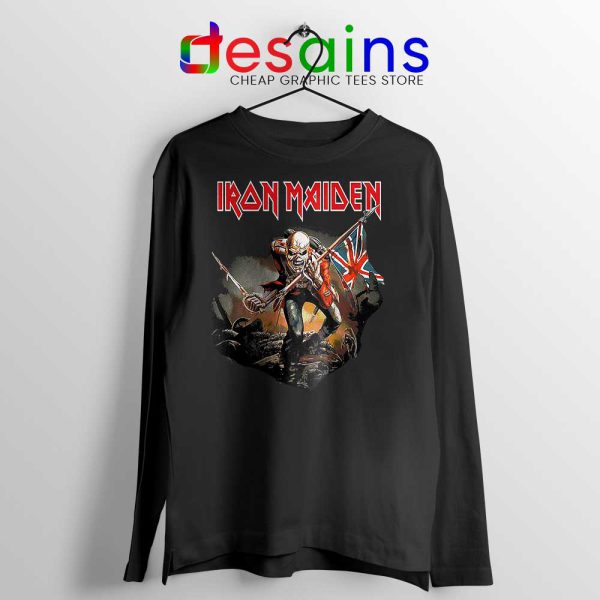 Up The Irons Long Sleeve Tee Iron Maiden Merch T-shirts