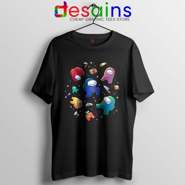 Among Us in Space Tshirt Impostors Crewmates