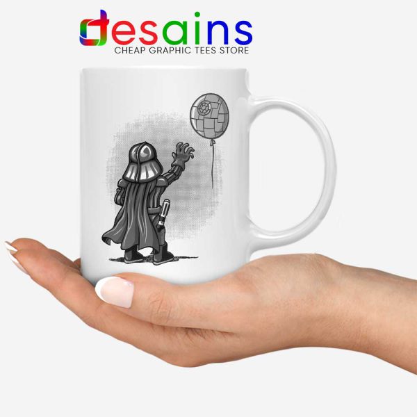 Balloon Darth Vader Mug Banksy Star Wars Coffee Mugs