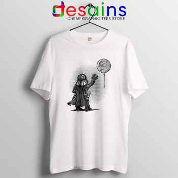 Balloon Darth Vader Tshirt Banksy Star Wars Tee Shirts