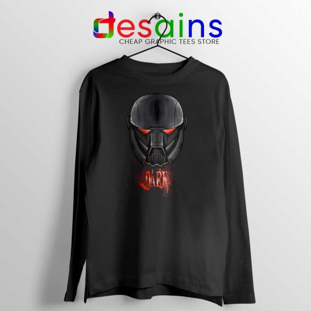 Dark Stormtrooper Art Long Sleeve Tee Star Wars Soldier