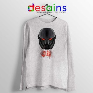 Dark Stormtrooper Art Sport Grey Long Sleeve Tee Star Wars Soldier