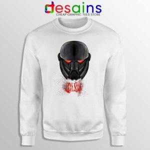 Dark Stormtrooper Art White Sweatshirt Star Wars Soldier Sweaters