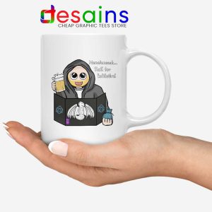 DnD Roll for Initiative White Mug Dungeon Master Game Coffee Mugs